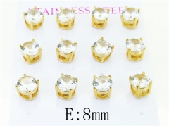 Stainless Steel Jewelry Wholesale - Stainless Steel Earrings - HY59E1016INW