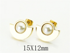 Stainless Steel Jewelry Wholesale - Stainless Steel Earrings - HY64E0507MW