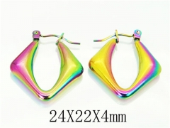 Stainless Steel Jewelry Wholesale - Stainless Steel Earrings - HY70E0510LC