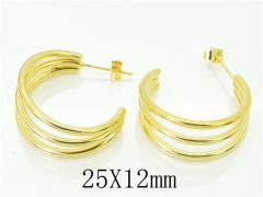 Stainless Steel Jewelry Wholesale - Stainless Steel Earrings - HY06E1681PE