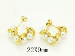 Stainless Steel Jewelry Wholesale - Stainless Steel Earrings - HY48E0094HHS