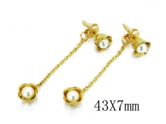 Stainless Steel Jewelry Wholesale - Stainless Steel Earrings - HY59E0666KLA