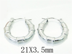 Stainless Steel Jewelry Wholesale - Stainless Steel Earrings - HY70E0355KR