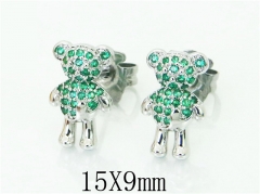Stainless Steel Jewelry Wholesale - Stainless Steel Earrings - HY90E0350HLQ