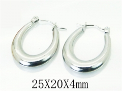 Stainless Steel Jewelry Wholesale - Stainless Steel Earrings - HY70E0365KS