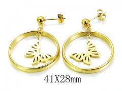 Stainless Steel Jewelry Wholesale - Stainless Steel Earrings - HY64E0247HIA