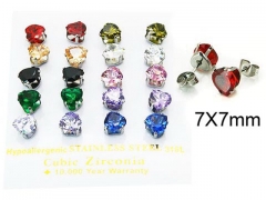 Stainless Steel Jewelry Wholesale - Stainless Steel Earrings - HY25E0700JJX