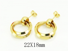 Stainless Steel Jewelry Wholesale - Stainless Steel Earrings - HY58E1961CJL