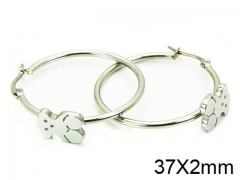 Stainless Steel Jewelry Wholesale - Stainless Steel Earrings - HY64E0174NR