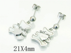 Stainless Steel Jewelry Wholesale - Stainless Steel Earrings - HY47E0146NL