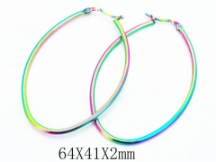 Stainless Steel Jewelry Wholesale - Stainless Steel Earrings - HY58E1239ILC