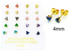 Stainless Steel Jewelry Wholesale - Stainless Steel Earrings - HY25E0672ILD