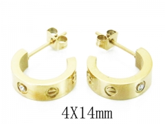 Stainless Steel Jewelry Wholesale - Stainless Steel Earrings - HY47E0136NA