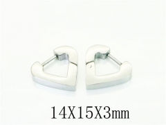 Stainless Steel Jewelry Wholesale - Stainless Steel Earrings - HY75E0245WJL