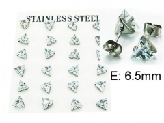 Stainless Steel Jewelry Wholesale - Stainless Steel Earrings - HY21E0031HVV