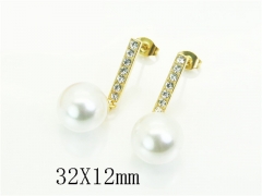 Stainless Steel Jewelry Wholesale - Stainless Steel Earrings - HY59E1278PZ