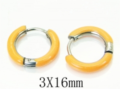 Stainless Steel Jewelry Wholesale - Stainless Steel Earrings - HY70E0400JQ