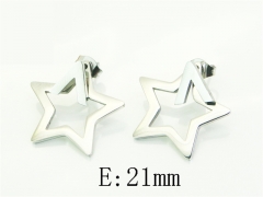 Stainless Steel Jewelry Wholesale - Stainless Steel Earrings - HY70E1507KQ