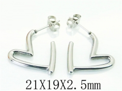 Stainless Steel Jewelry Wholesale - Stainless Steel Earrings - HY70E0812KE