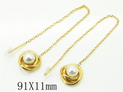 Stainless Steel Jewelry Wholesale - Stainless Steel Earrings - HY59E0881MS