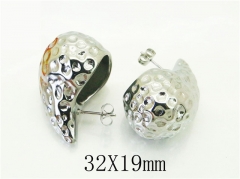Stainless Steel Jewelry Wholesale - Stainless Steel Earrings - HY30E1704PL
