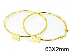Stainless Steel Jewelry Wholesale - Stainless Steel Earrings - HY64E0109OW
