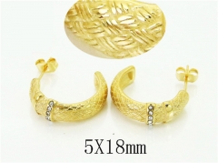 Stainless Steel Jewelry Wholesale - Stainless Steel Earrings - HY06E0464HAA