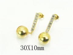 Stainless Steel Jewelry Wholesale - Stainless Steel Earrings - HY59E1277PS
