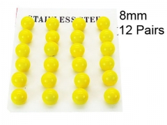 Stainless Steel Jewelry Wholesale - Stainless Steel Earrings - HY70E0537HKR