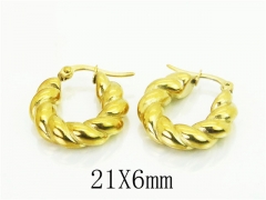 Stainless Steel Jewelry Wholesale - Stainless Steel Earrings - HY48E0054HBB