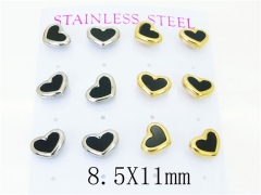 Stainless Steel Jewelry Wholesale - Stainless Steel Earrings - HY59E1029HML