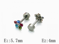 Stainless Steel Jewelry Wholesale - Stainless Steel Earrings - HY25E0498JX