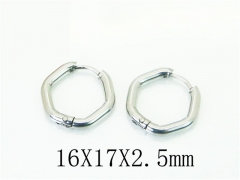 Stainless Steel Jewelry Wholesale - Stainless Steel Earrings - HY75E0017JS