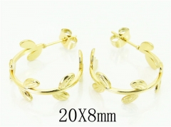 Stainless Steel Jewelry Wholesale - Stainless Steel Earrings - HY70E0460LE