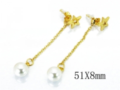 Stainless Steel Jewelry Wholesale - Stainless Steel Earrings - HY59E0655KLU