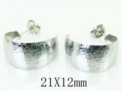 Stainless Steel Jewelry Wholesale - Stainless Steel Earrings - HY70E0340KR