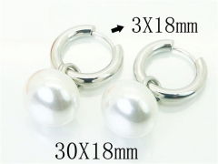 Stainless Steel Jewelry Wholesale - Stainless Steel Earrings - HY32E0318H1L