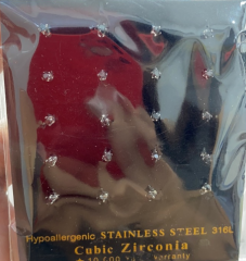 Stainless Steel Jewelry Wholesale - Stainless Steel Earrings - HY30EA002