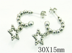 Stainless Steel Jewelry Wholesale - Stainless Steel Earrings - HY70E1189LW