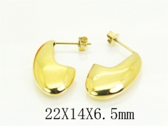 Stainless Steel Jewelry Wholesale - Stainless Steel Earrings - HY48E0095HEE