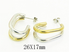 Stainless Steel Jewelry Wholesale - Stainless Steel Earrings - HY58E2021KQ