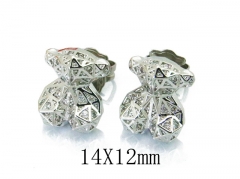 Stainless Steel Jewelry Wholesale - Stainless Steel Earrings - HY90E0259HNX
