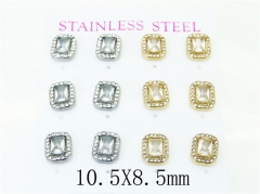 Stainless Steel Jewelry Wholesale - Stainless Steel Earrings - HY59E1042IPL