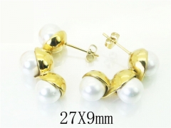 Stainless Steel Jewelry Wholesale - Stainless Steel Earrings - HY32E0321HLE