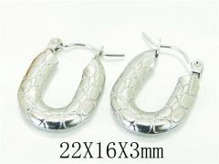 Stainless Steel Jewelry Wholesale - Stainless Steel Earrings - HY70E0571KQ