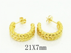 Stainless Steel Jewelry Wholesale - Stainless Steel Earrings - HY48E0036HEE