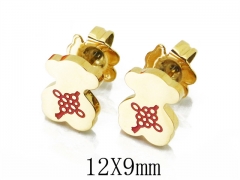 Stainless Steel Jewelry Wholesale - Stainless Steel Earrings - HY90E0301HCC