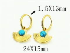 Stainless Steel Jewelry Wholesale - Stainless Steel Earrings - HY48E0068HHT