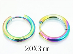 Stainless Steel Jewelry Wholesale - Stainless Steel Earrings - HY70E0202ILE