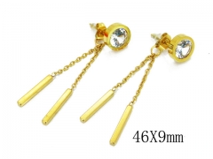 Stainless Steel Jewelry Wholesale - Stainless Steel Earrings - HY59E0630NG